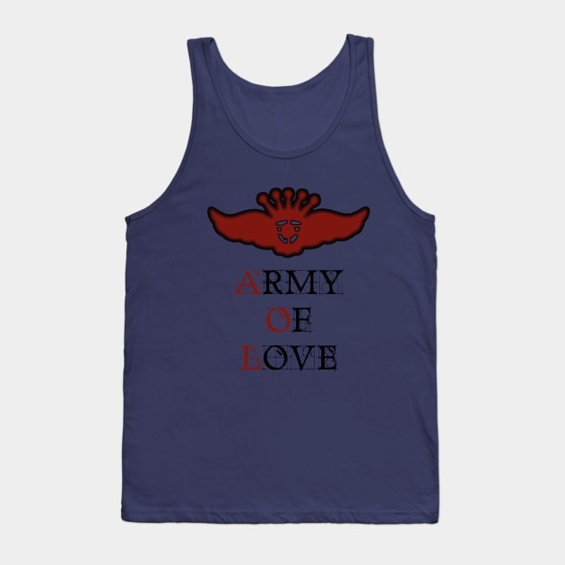 Army Of Love Tank Top by GeKa3000